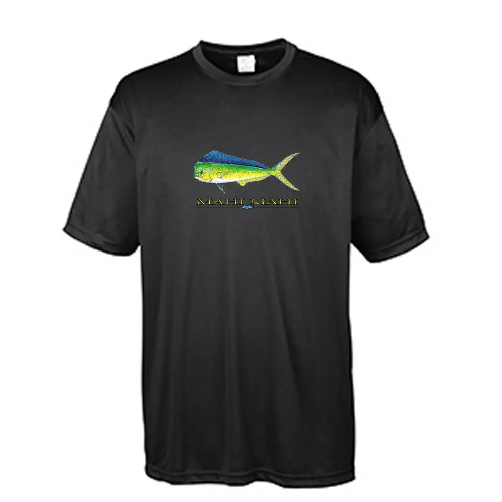 

UPF 39 UV Sun Protection Performance Shirt Mahi Mahi Dorado Dolphin Fish