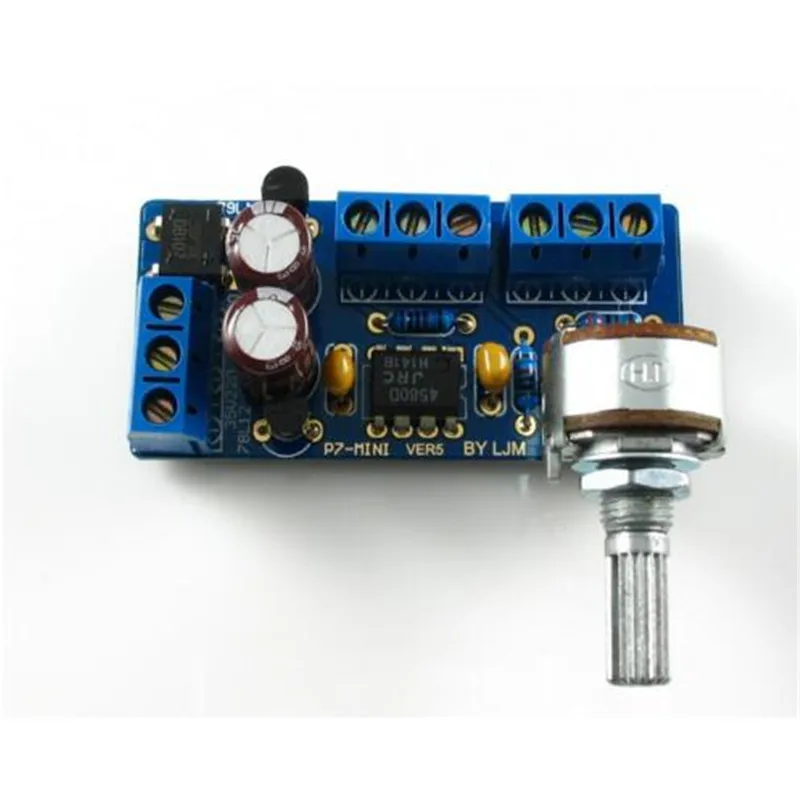 P7 MINI Preamplifier finished board JRC 4580D Op amp Low