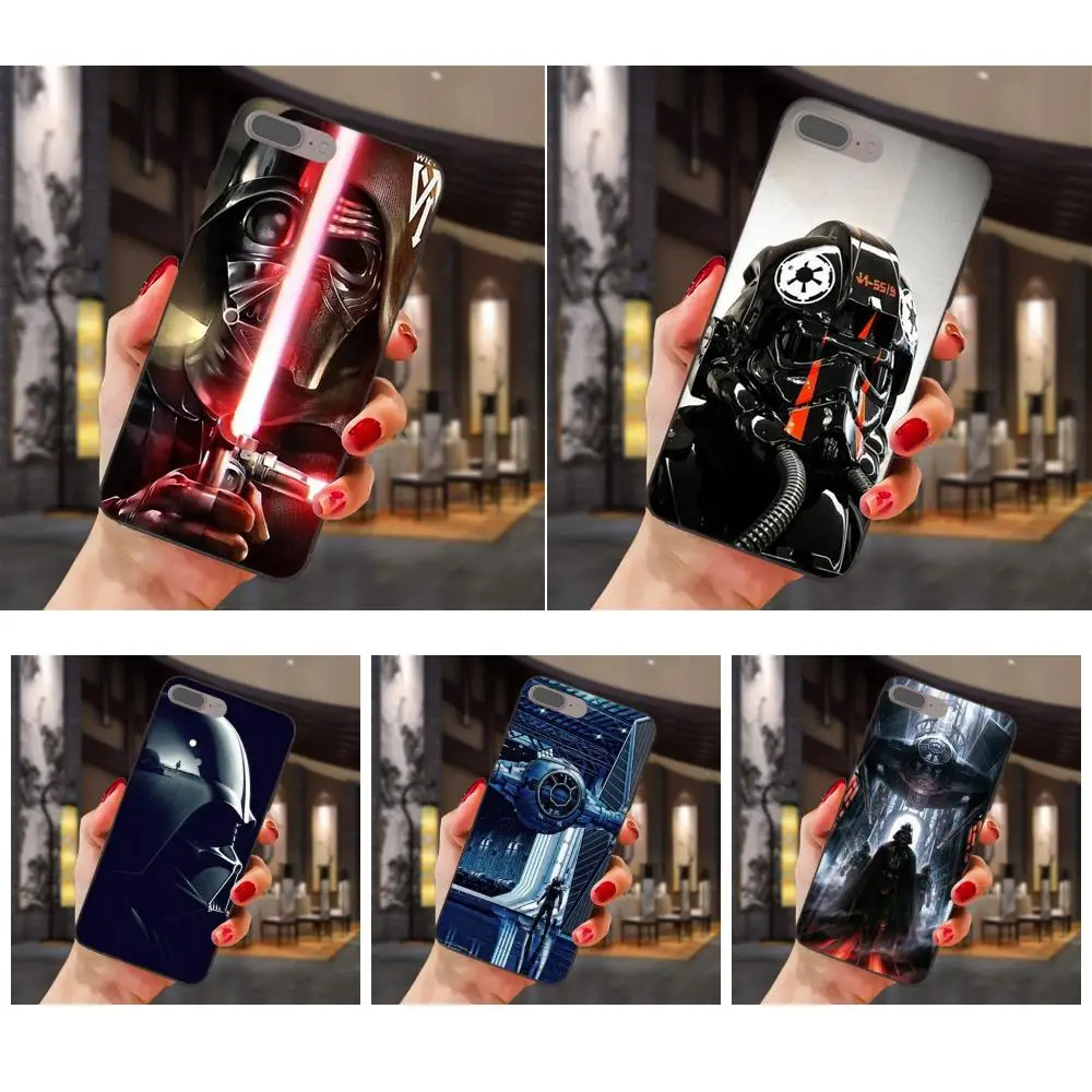 Для Apple iPhone 4 4S 5 5S SE 6 6S 7 8 Plus X XS Max XR TPU чехол для мобильного телефона Darth Vader Smoking Star