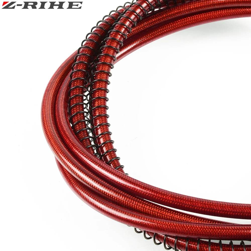 Стальной гидравлический усиленный тормозной шланг в оплетке для мотоцикла и