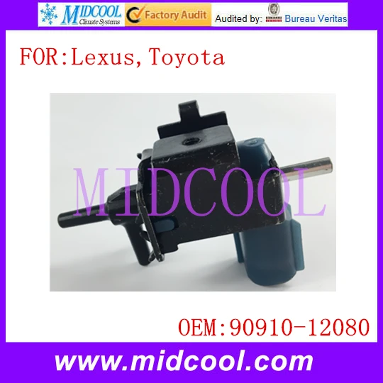 

New Vacuum Valve Solenoid use OE NO. 90910-12080 for Lexus Toyota