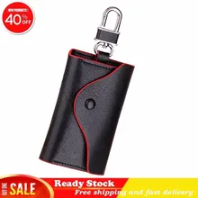 Модный продукт из натуральной кожи ключ пакет завод воловья кожа высокого качества индивидуальные мужчин и женщин ключ пряжки