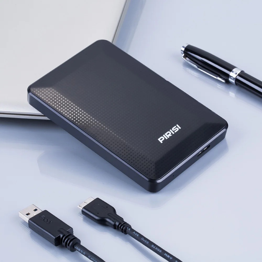 PIRISI 2.5'' External Hard Drive Disk USB3.0 SATA Portable HDD, Compatible with Xbox One/Xbox 360/PS4/Mac/Tablet/PC PIRISI 2.5'' External Hard Drive Disk USB3.0 SATA Portable HDD, Compatible with Xbox One/Xbox 360/PS4/Mac/Tablet/PC