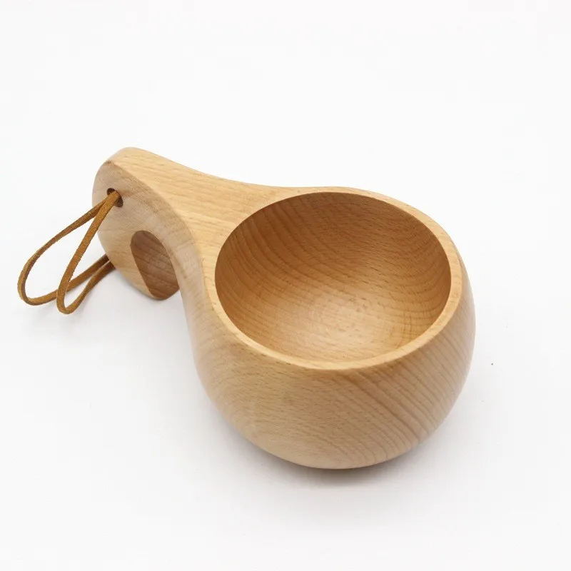 Новая деревянная чашка ручной работы KUKSA финские традиционные уличные деревянные винные чашки, слон, чашки или кофейные кружки