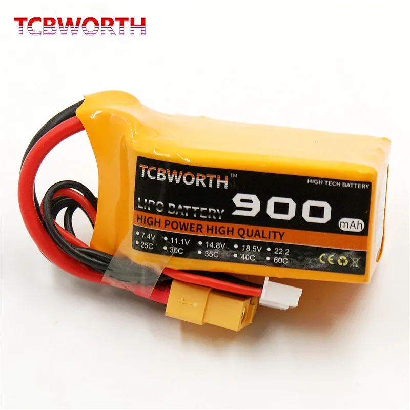 

New battery 2PCS 3S 11.1V 900mAh 25C 40C RC Drone Lipo Battery for RC Helicopter RC Car RC Boat 3S LiPo battery Hign discharge