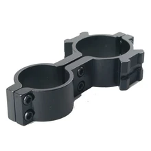 Высокое качество деликатный Тактический QD " кольцо Weaver 20 мм рельсовый баррель Кронштейн для прицела держатель лазерного фонарика+ 1 гаечный ключ