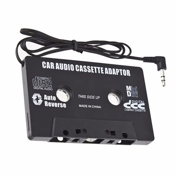Высокое качество автомобильная кассета Универсальный автомобильный аудио Кассетный адаптер для iPod MP3 CD DVD плеер