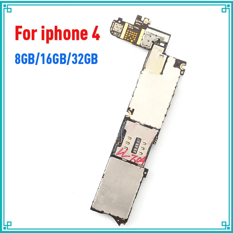 Материнская плата 8 ГБ/16 ГБ/32 ГБ для iphone 4 100% оригинальная разблокированная
