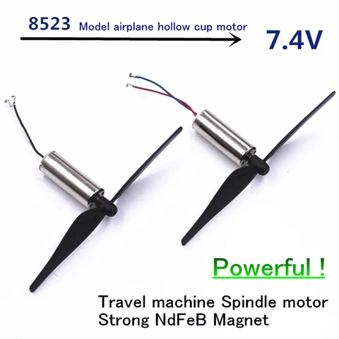 Powerful Main motor DIY travel machineNdfeb strong magnetic torque 8523 motor 74V 41600rpm Rc model airplane hollow cup motor Powerful Main motor DIY travel machineNdfeb strong magnetic torque 8523 motor 74V 41600rpm Rc model airplane hollow cup motor