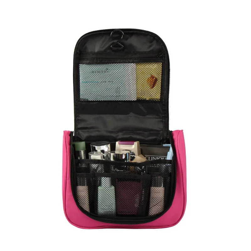 Женская дорожная косметическая сумка для ручной стирки, водонепроницаемая гигиеническая Косметика с крепким крюком