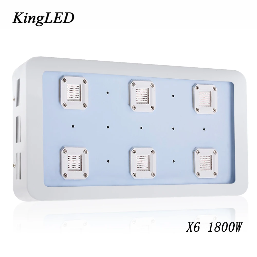 

BESTVA X6 1800W LED Grow Light Full Spectrum For Indoor Greenhouse Hydroponic Plants Growing Flowering High Yield LED Grow Light