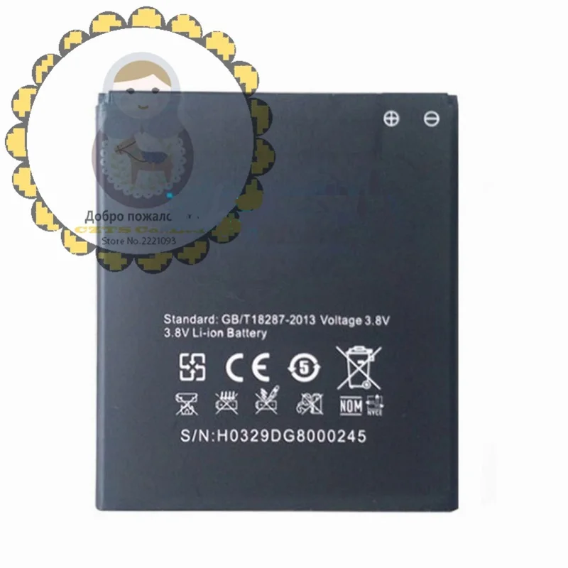 

New B-DG800 2000mAh Battery For Doogee VALENCIA DG800 cell phone + Track Code