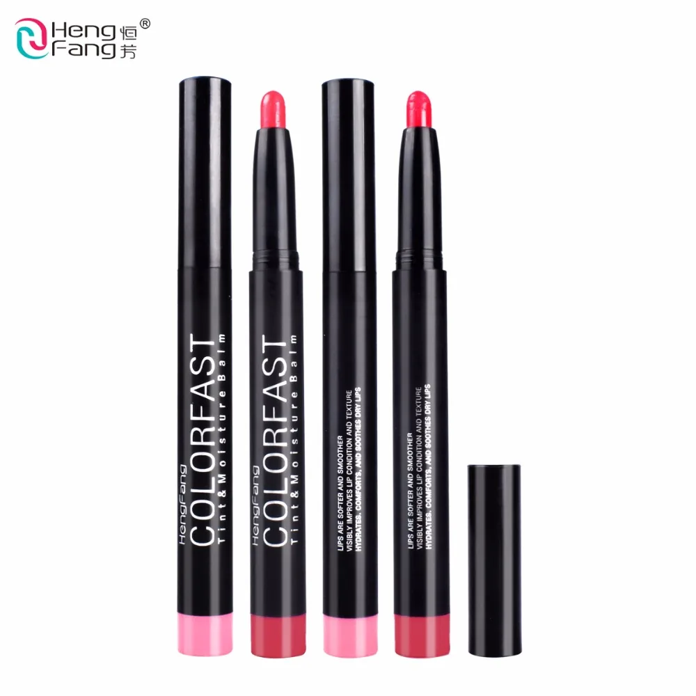 

Lips Are Softer And Smoother Gloss Stay Balm Lipstick Pen Long-lasting 1.5g Lips Makeup Brand HengFang #9021