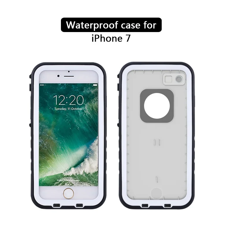 Waterproof Dirtproof Shockproof Mobile Cases for iPhone 7