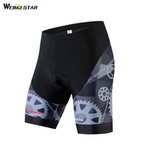 Велосипедные шорты Weimostar мужские с гелевыми вставками