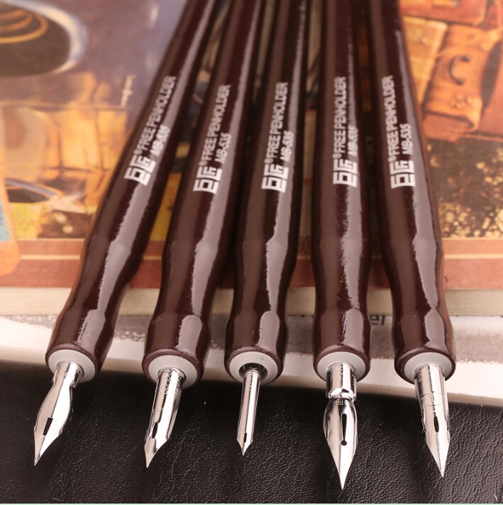 5 Pieces Lot Manga Comic Pen Dip Pen G Pen Set Anime Nib Tools Pro Drawing Art Supplies Buy Cheap In An Online Store With Delivery Price Comparison Specifications Photos