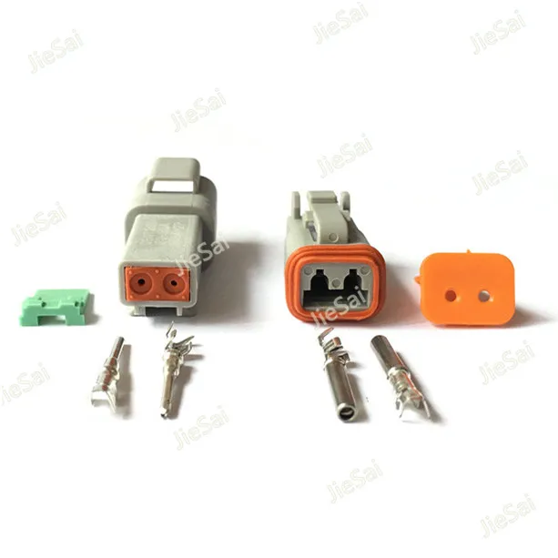 2 штырьковых разъема типа мама для автомобиля|deutsch connector|deutsch dt connectorsl connector |
