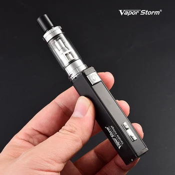 

Original Vapor Storm Mini 16 Box Mod kit 900mah 2ml tank Temperature Control Hookah Pen RDA Atomizer E Cigarette Vape Pen
