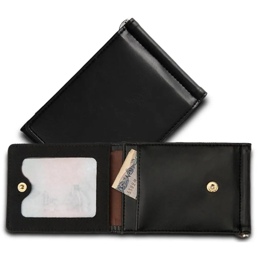 

SANWOOD Men Wallet Leather Casual Wallet for Men Short Standard Wallets with Card Holders Vintage Luxury Brand mini wallet