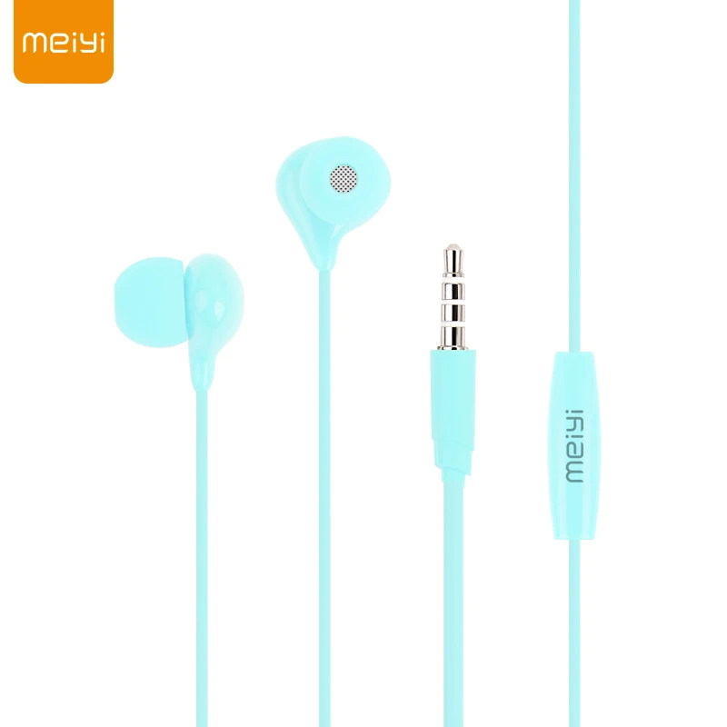 

meiyi Y13 3.5mm Wired In-ear Earphone With Mic Earphone Music Earphones For iPhone 6s 6 plus 5/ iPad for Samsung HTC LG Tablet