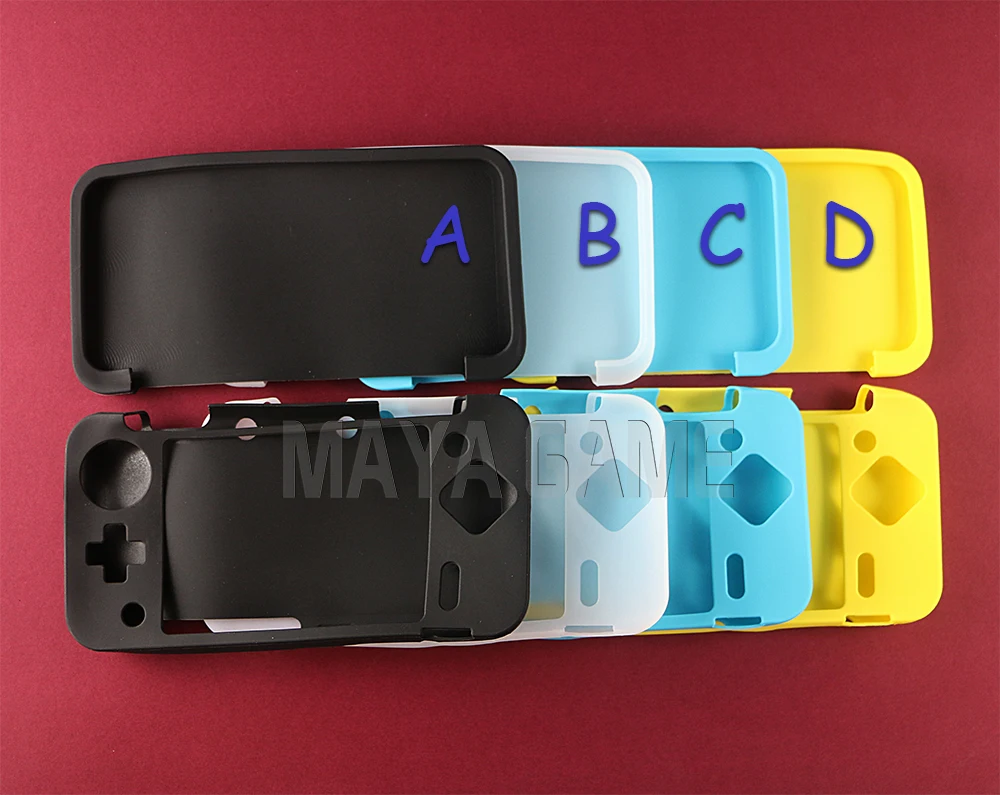 Pelli Protettive Per Custodia Protettiva In Gomma Morbida In Gel Di Silicone Resistente Di Alta Qualità Per La Nuova Protezione Della Console 2Ds Xl 2