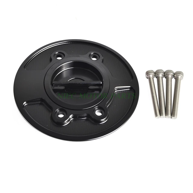 Motorcycle Keyless Fuel Gas Cap Anodized For BMW F650 F700 F800 GS GT