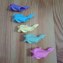 500 шт. обучающий партнер детская учебная Канцелярия карандаш удерживающее практическое устройство для коррекции ручки держатель Postures Grip