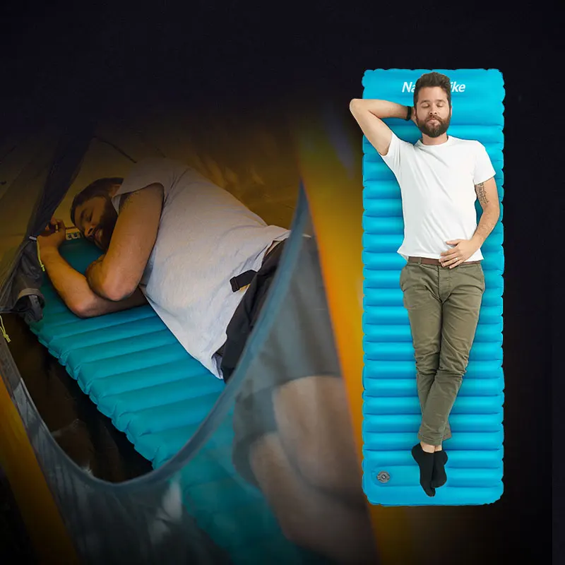 NatureHike TPU Inflatable Mat Sleeping Mattress With Pillow Ultralight Waterproof Comfortable Pad For Outdoor Camping Tents цена NatureHike TPU Inflatable Mat Sleeping Mattress With Pillow Ultralight Waterproof Comfortable Pad For Outdoor Camping Tents цены онлайн