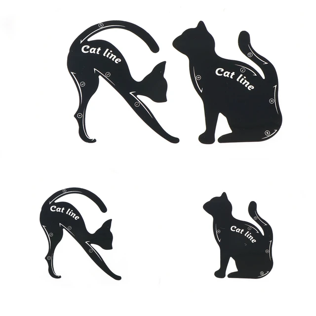 Cheap 2pcs/set Women Cat Line Eyeliner Stencils Pro Eye Makeup Tool Eye Template Shaper Model Easy to make up DIY Decoration Cheap 2pcs/set Women Cat Line Eyeliner Stencils Pro Eye Makeup Tool Eye Template Shaper Model Easy to make up DIY Decoration