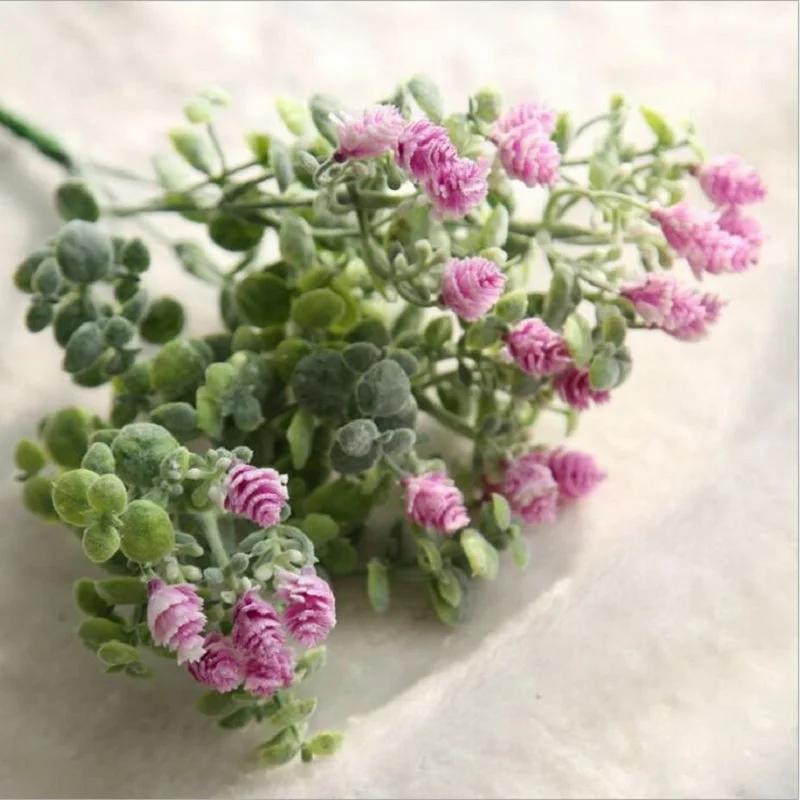5 веток Малый Bayberry цветок Искусственные цветы поддельные цветы для дома Таблица свадебные украшения интимные аксессуары