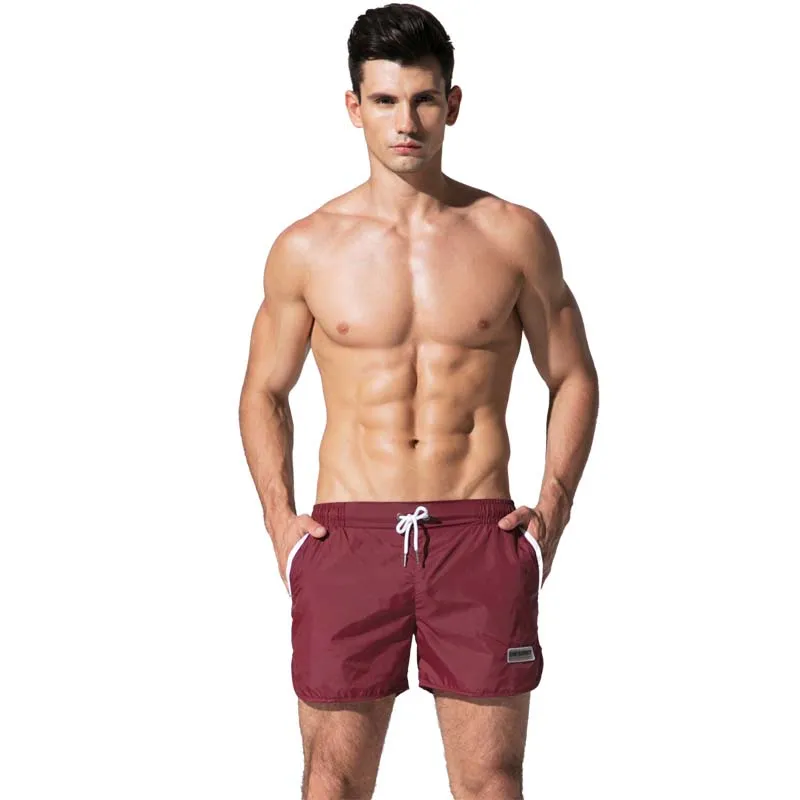 

Desmiit Quick Dry Mens Swim Shorts Summer Mens Board Shorts Surf Swimwear Beach Short Male Athletic Running Gym Short