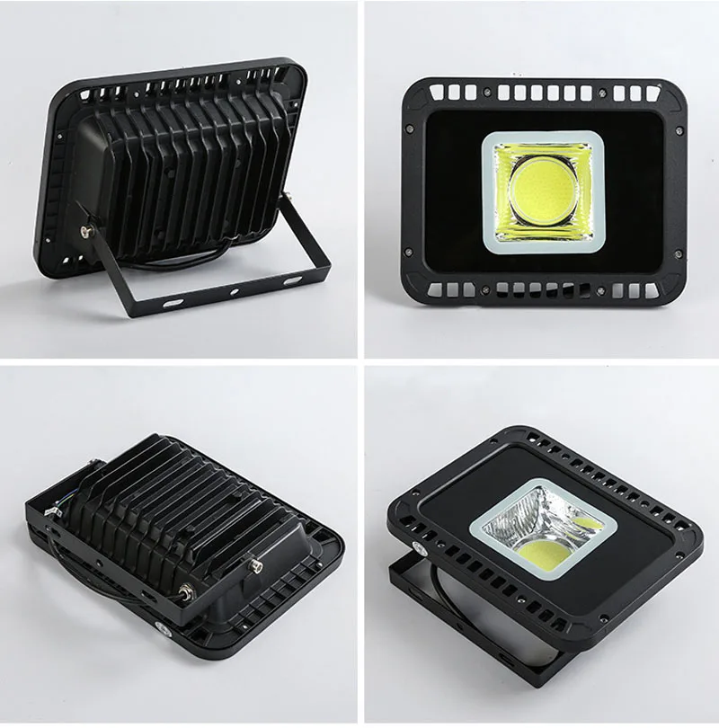 Сверхяркий Светодиодный прожектор COB 100 Вт 150 200 250 300 400 500 600 RGB теплый холодный