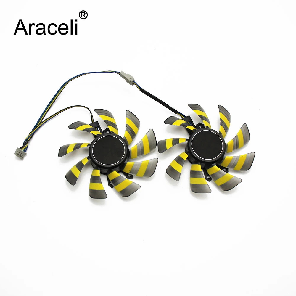 2 Pcs Set Geforce Gtx950 Gpu Cooler Cooling Fan Ga92o2u Untuk Kfa2 Galax Geforce Gtx 950 Hitam Oc Sniper Kartu Pendingin Kipas Angin Fans Cooling Aliexpress