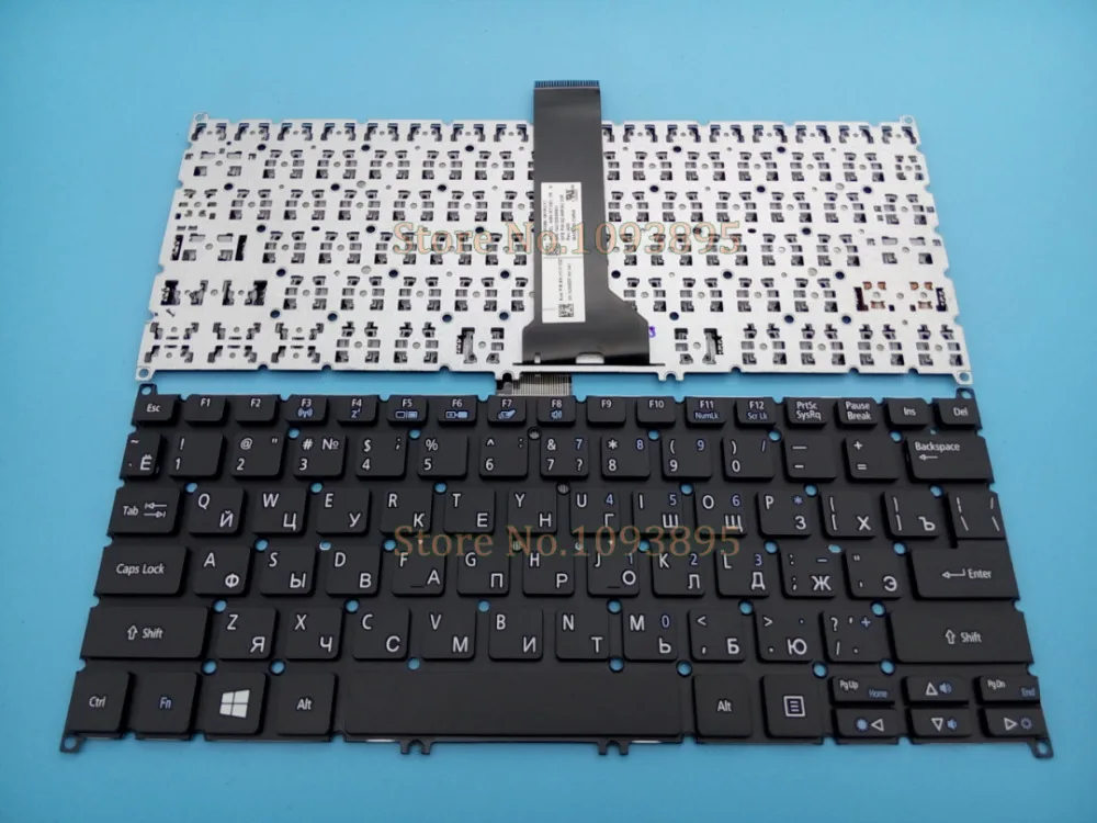 Новая русская клавиатура для ноутбука Acer Aspire E3 111 C5SW V5-122 122P V5-132 132P V13 V3-371 E11 E3-112 E3-111 |