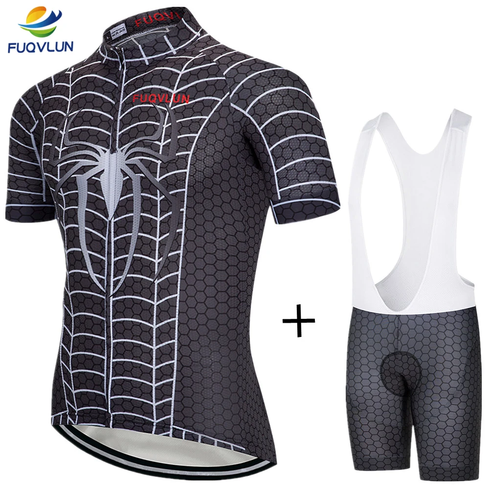 

2018 FUQVLUN Summer Cycling Jersey Set Bike Clothing Quick-Dry Racing MTB Bicycle Clothes Uniform Cycling Clothing -G566D