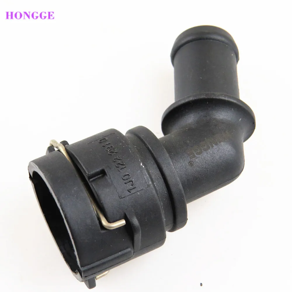 

HONGGE Cooling Hose Connector For VW Bora Jetta Beetle Golf MK4 Passat Phaeton Seat Leon TOLEDO Octavia 1.8 2.0 1.9 1J0 122 291D