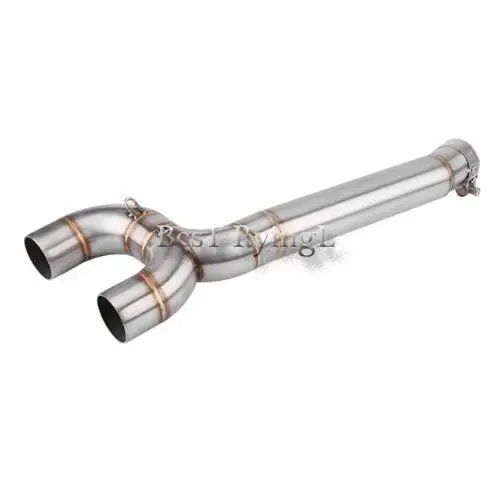 

Motorcycle Full Exhaust System Middle Pipe Link Connect for Yamaha FZ6 FZ6-N 2004 2005 2006 2007-2009 Motorcycle Accessories