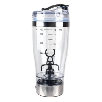 

450ML Automatic Portable Stirring Blender Battery Powered Self Stirring Milk Shake Cup Electric Coffee Cup Smart Water Bottle