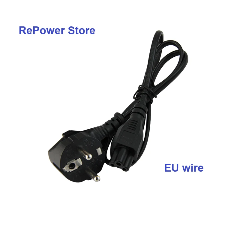 Brand new EU Plug Laptop Power Cord Cable For PC Samsung Toshiba Dell