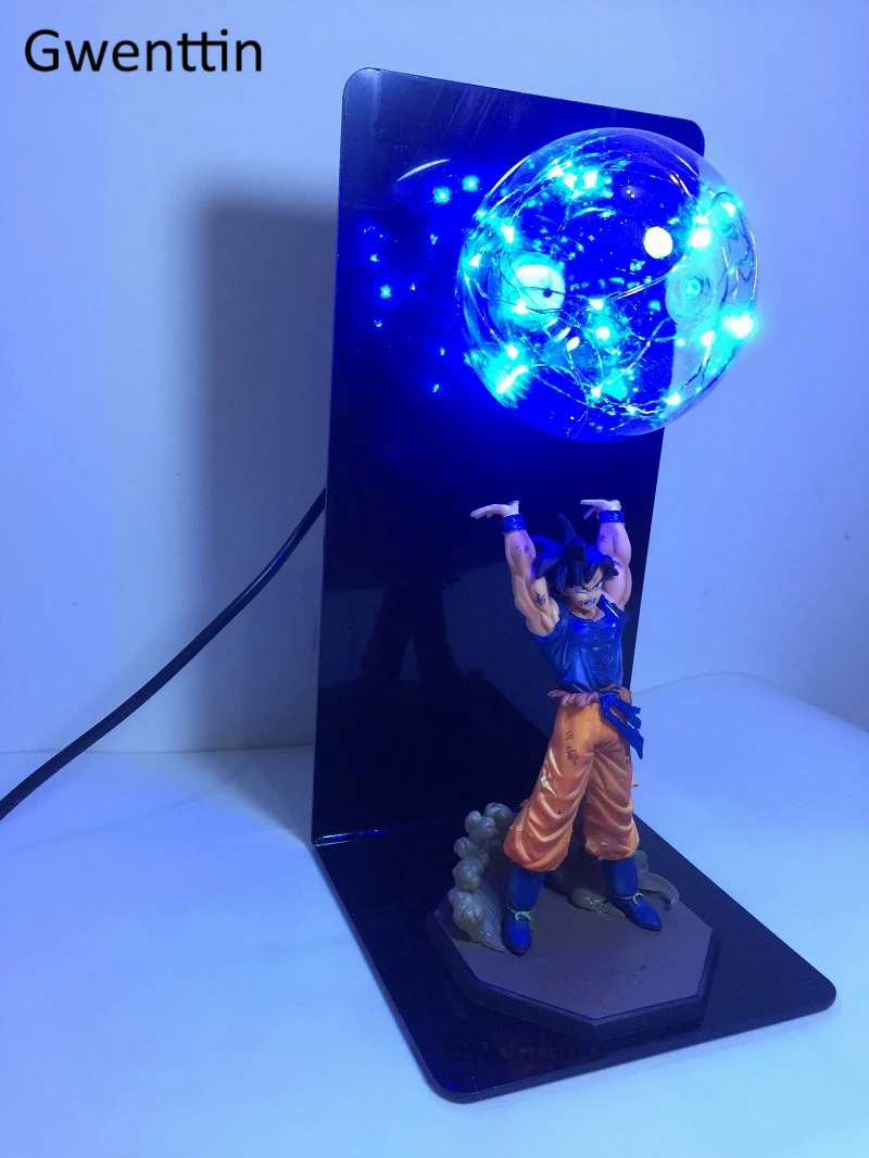 Dragon Ball ночник Сон Гоку прочность бомбы настольная лампа Luminaria светодиодный гирлянда ночные светильники для дети ребенок спальня светильники