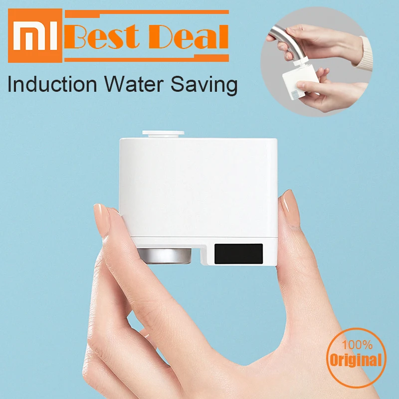 

In stock xiaomi youpin smart faucet Infrared sensor water saving device energy saving overflow faucet sensor water saver