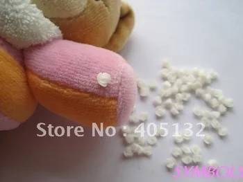 

cf-5-2 3D 200pcs/bag Handmade Ceramic Small White Doulbe Flower Nail Art Decoration Nail art Flower Deco