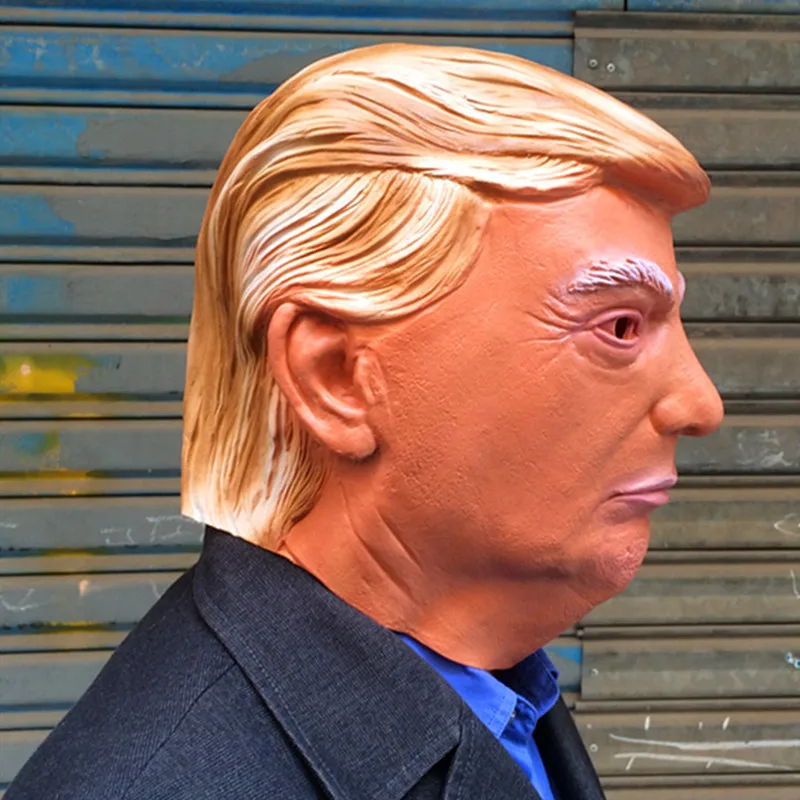 Donald Trump Mask Billionaire Presidential Costume Latex Cospaly Mask President