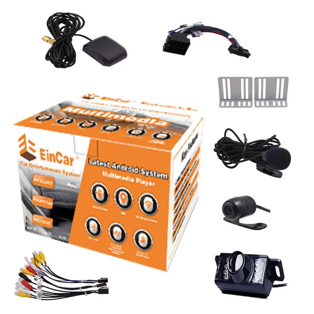 Best 4-Core 7" Android 6.0 Double DIN Car Radio Stereo GPS Nav NO-DVD Player 2 Camera 3