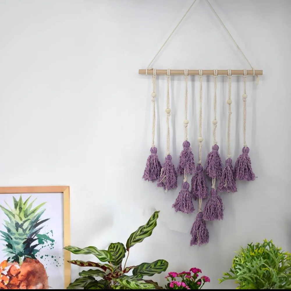 

Wall Hanging Tapestry Boho Macrame Handmade Tapestry For Room Wedding Party Art Wall Decor Bohemian