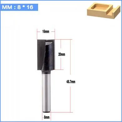 8 мм очистка нижней очистки Гравировальный Бит твердосплавный прямой/Dado маршрутизатор бит Деревообрабатывающие инструменты ЧПУ фреза Концевая фреза