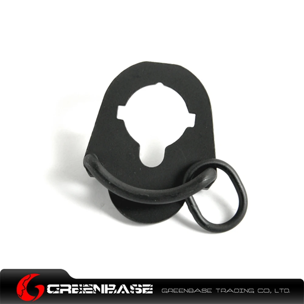 

Greenbase Hunting Accessories Tactical ASAP Ambidextrous Sling Plate Mount For M4 AEG Sling Stock Accessories For Airsoft Rifle