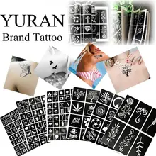 1 книга 312 стиль шаблон татуировки для боди-арта аэрограф макияж тату Рисование пастой карты конусы альбом женские трафареты татуировки