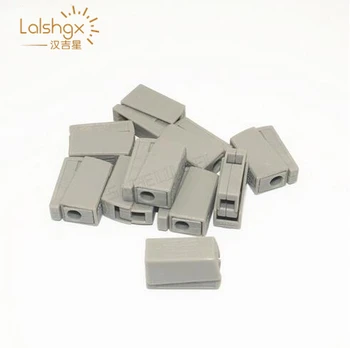 

Wholesale 20 PCS Push Wire Wiring Connector For Junction Box 4 pin Conductor Terminal Block * AWG 18-12