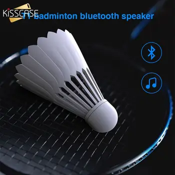 

KISSCASE Bluetooth Wireless Speaker Portable Badminton Mini Loudspeaker Bluetooth 4.2 For iPhone Samsung Bluetooth Loudspeaker